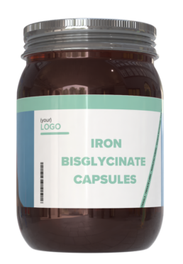 Iron bisglycinate capsules