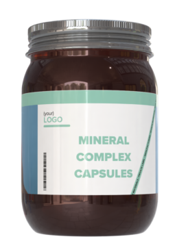 Mineral complex capsules